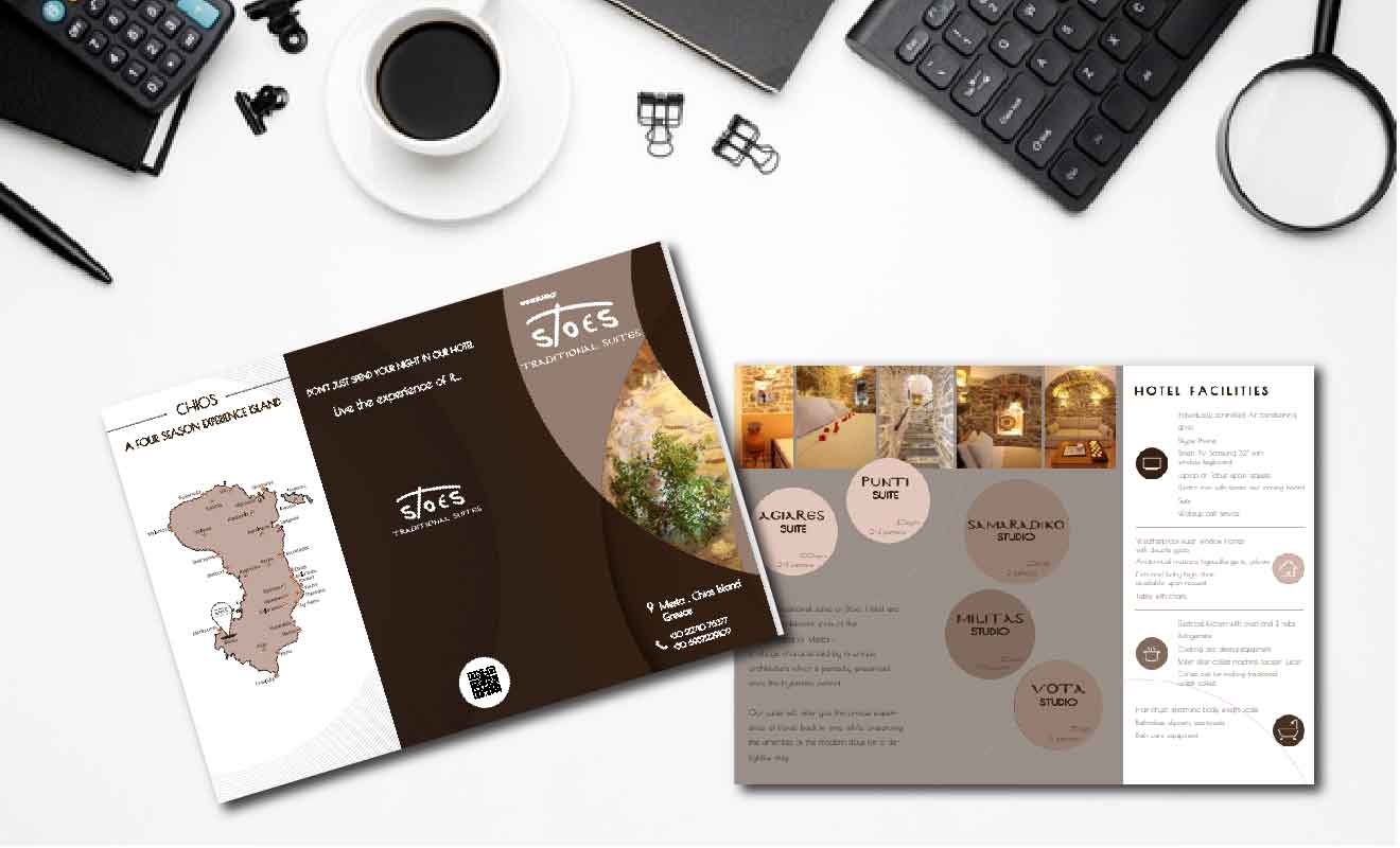 stoes - advertising brochure design